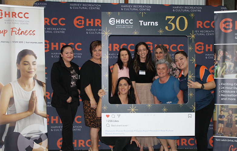 HRCC team celebrating 30 years