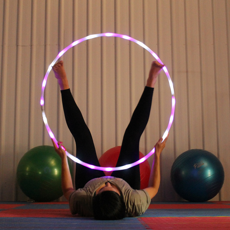 Trainer participating in Glowga class
